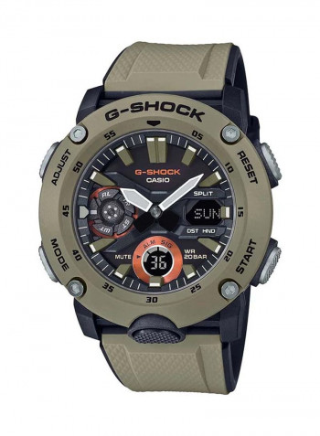 Men's Silicone Digital Wrist Watch GA-2000-5ADR