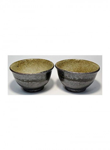 3-Piece Kyusu And Yunomi Teapot Set Brown