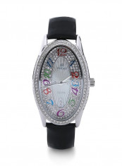 Women's 22K Gold Plated With Crystal Analog Watch P-21735