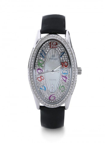 Women's 22K Gold Plated With Crystal Analog Watch P-21735