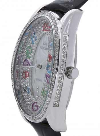 Women's 22K Gold Plated With Crystal Analog Watch P-21735