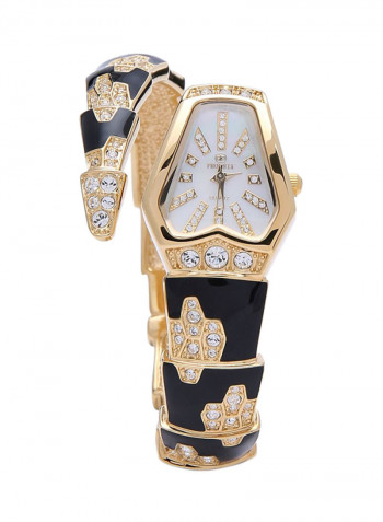 Women's 22K Gold Plated Analog Watch P-21901