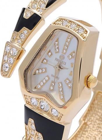 Women's 22K Gold Plated Analog Watch P-21901