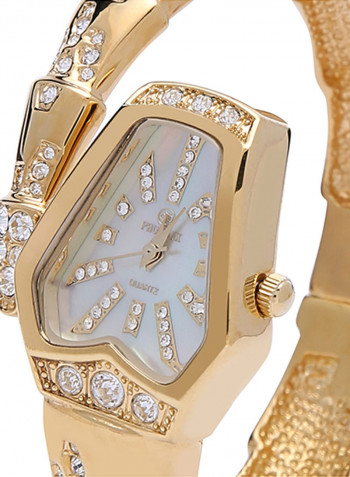 Women's 22K Gold Plated Analog Watch P-21901