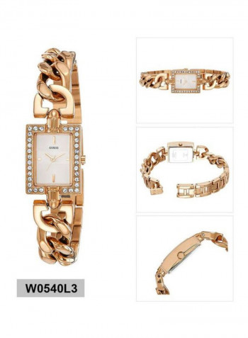 Women's Glamour Water Resistant Analog Watch W0540L3