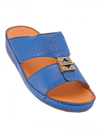 Slip On Arabic Sandals Navy