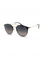Double Bridge Round Sunglasses - Lens Size: 52 mm
