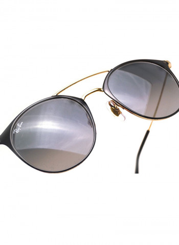 Double Bridge Round Sunglasses - Lens Size: 52 mm