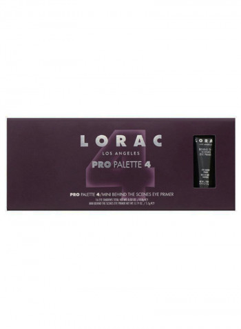 Pro Eyeshadow Palette 4 With Mini Behind The Scenes Eye Primer Multicolour