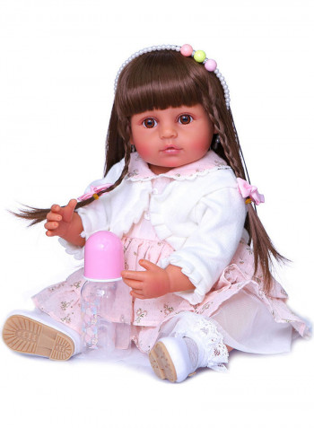 4-Piece Reborn Life Like Baby Doll Set Dress