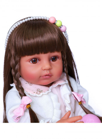 4-Piece Reborn Life Like Baby Doll Set Dress