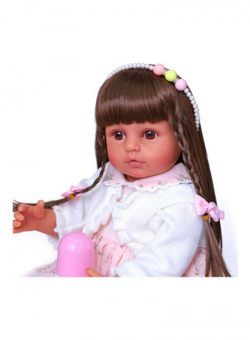 4-Piece Reborn Life Like Baby Doll Set Dress