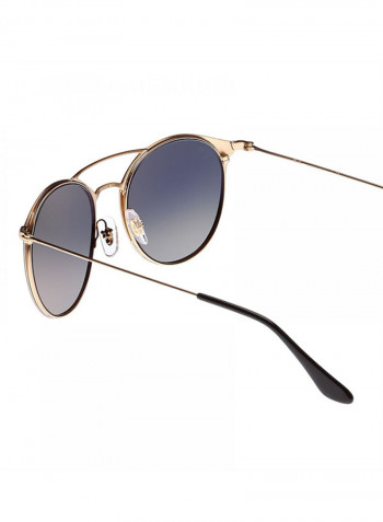 Full Rim Round Sunglasses - Lens Size: 52 mm