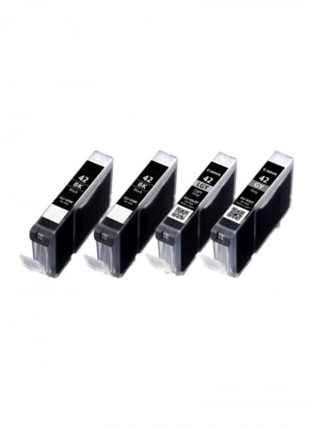 4-Piece ChromaLife100+ Ink Tank BK/LGY/GY