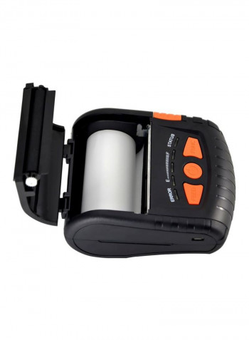 Baby 380 Receipt Printer 13.1x5.8x10.7cm Black/Orange