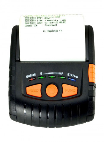Baby 380 Receipt Printer 13.1x5.8x10.7cm Black/Orange