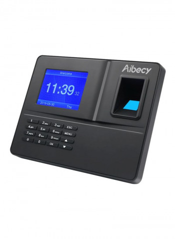 Biometric Fingerprint Scanner Black