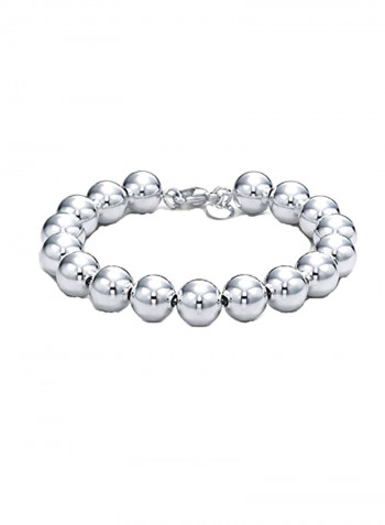 925 Sterling Silver Beads Bracelet