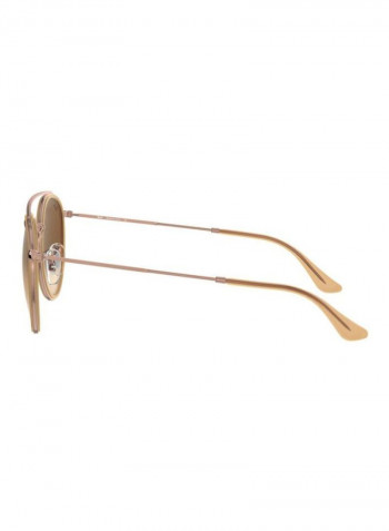 UV Protected Round Sunglasses - Lens Size: 51 mm