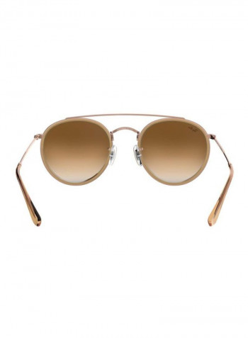 UV Protected Round Sunglasses - Lens Size: 51 mm