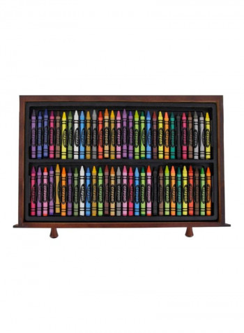 163-Piece Wooden Drawing Set Multicolor
