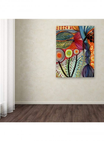 Vivaces Canvas Wall Art Multicolour 24 x 32inch