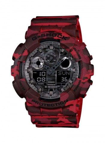 Men's G-Shock Analog/Digital Watch GA-100CM-4ADR