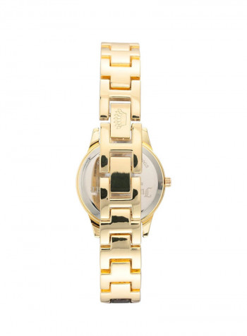 Women's Leather Analog Watch JC1114BKGD