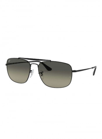 Classic Square Sunglasses - Lens Size: 58 mm