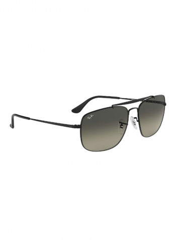 Classic Square Sunglasses - Lens Size: 58 mm