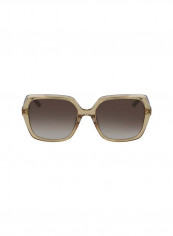 Women's Full Rimmed Square Frame Sunglasses - Lens Size: 57 mm