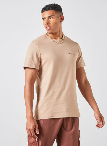 Graphic Print T-Shirt Pink