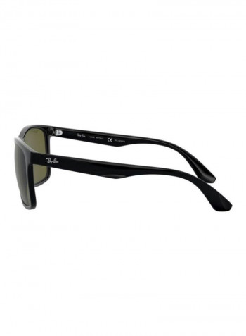 Men's UV-Protection Square Sunglasses - Lens Size: 57 mm