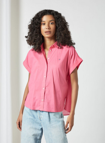 Button Down Shirt Pink