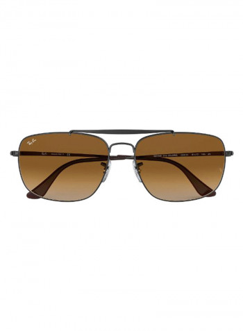 Classic Square Sunglasses - Lens Size: 58 mm