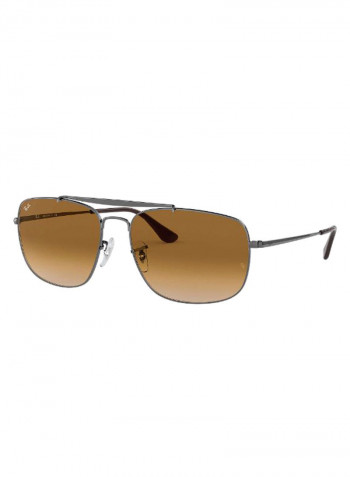 Classic Square Sunglasses - Lens Size: 58 mm