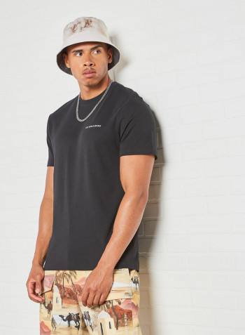 Crew Neck T-Shirt Black