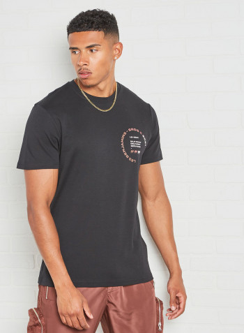 Crew Neck T-Shirt Black