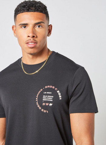 Crew Neck T-Shirt Black