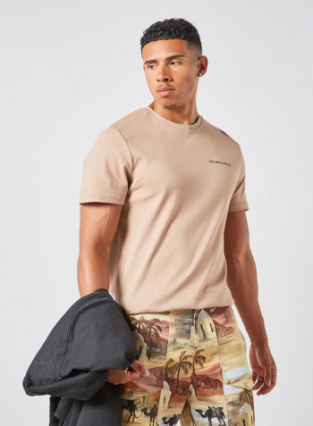 Crew Neck T-Shirt Pink
