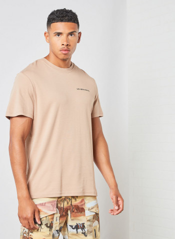 Crew Neck T-Shirt Pink