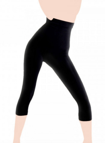 Excel Slim Flash Flat Tummy Capris L/XL