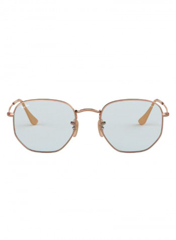 Classic Hexagonal Sunglasses - Lens Size: 54 mm