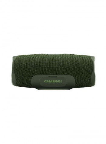 Charge 4 Rechargeable Bluetooth Speaker Green