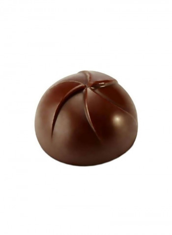 Dome Shape Chocolate Mould Brown 30x18millimeter