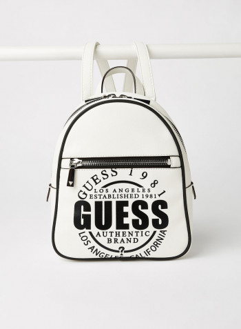 Kalipso Logo Backpack White Multi