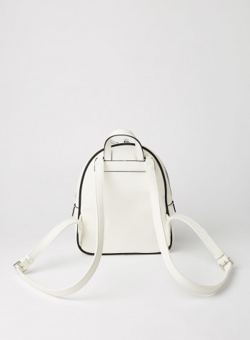 Kalipso Logo Backpack White Multi