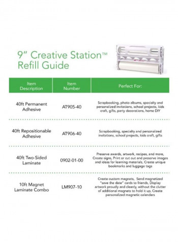 Creative Station Adhesive Refill Cartridge Original Version