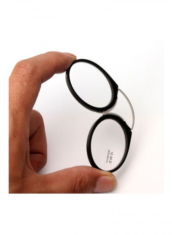 Oval Clip-On Reading Glasses