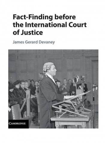 Fact-Finding Before The International Court Of Justice Hardcover